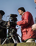 Ian Vernon directing actors