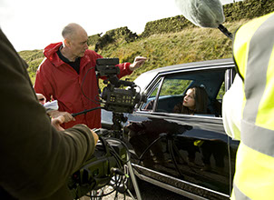Ian Vernon directing an actor on Rebels Without a Clue